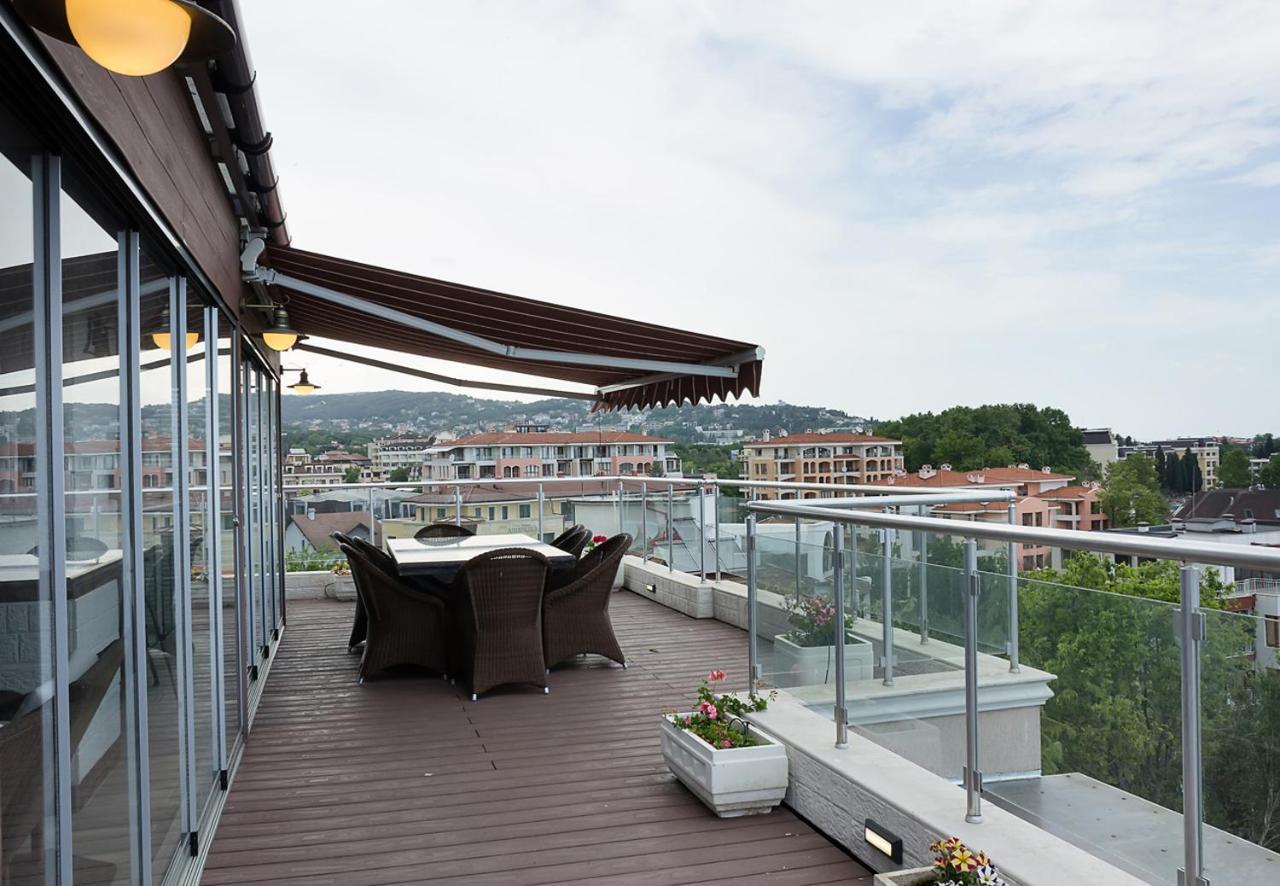 Under The Stars - Lux Penthouse With Pool And Terrace By Flat Mаnager Apartment Saints Constantine and Helena ภายนอก รูปภาพ